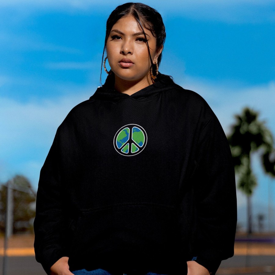 Clothing Wear The Peace | Peace Globe Hoodie