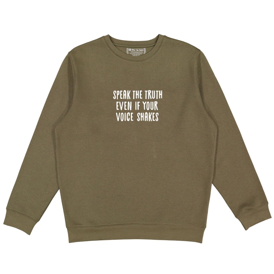 Clothing Wear The Peace | Speak The Truth Crewneck