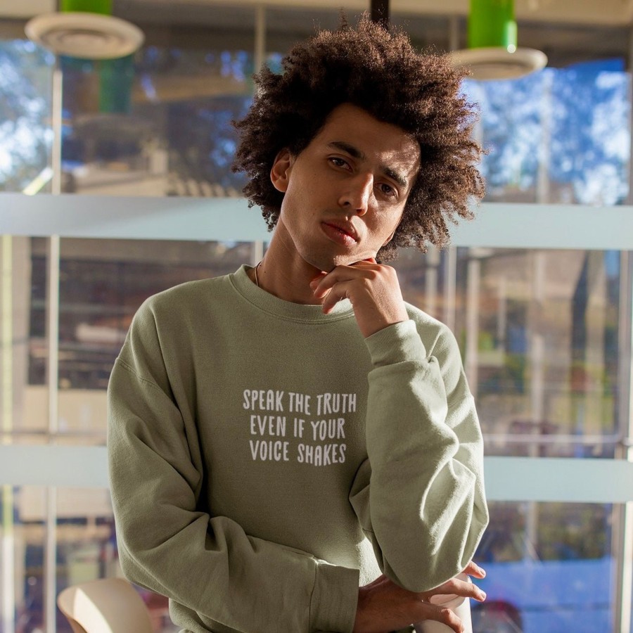 Clothing Wear The Peace | Speak The Truth Crewneck