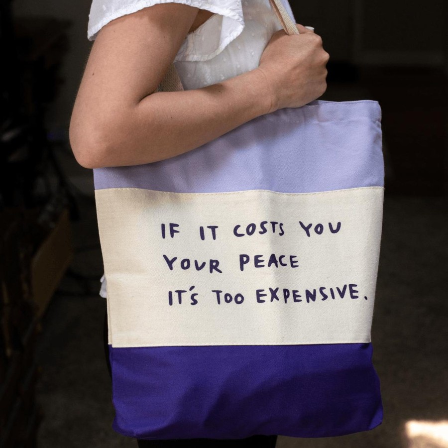 Accessories Wear The Peace | Cost Of Peace Tote Bag