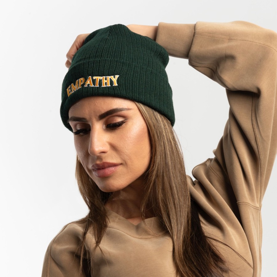 Caps Wear The Peace | Empathy Embroidered Beanie