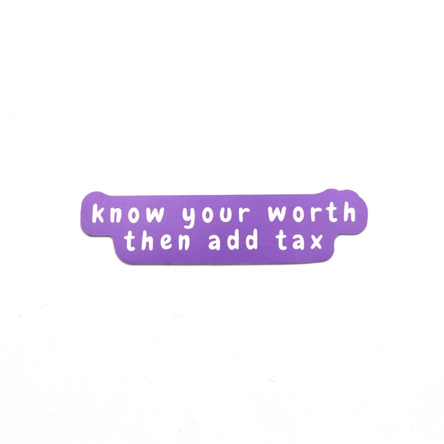 Accessories Wear The Peace | Know Your Worth Sticker