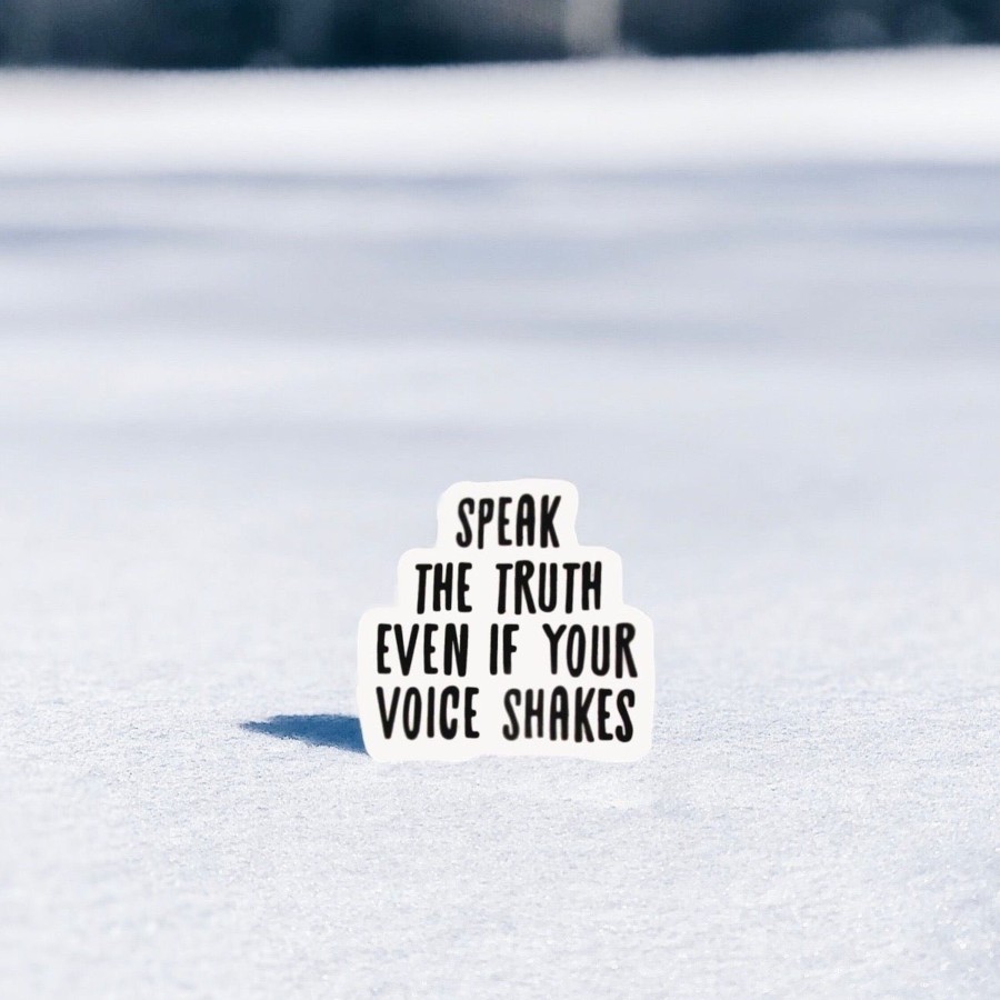 Accessories Wear The Peace | Speak The Truth Sticker