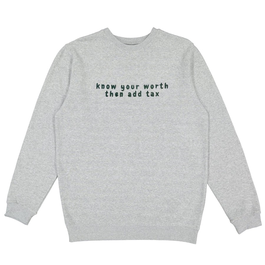 Clothing Wear The Peace | Know Your Worth Crewneck