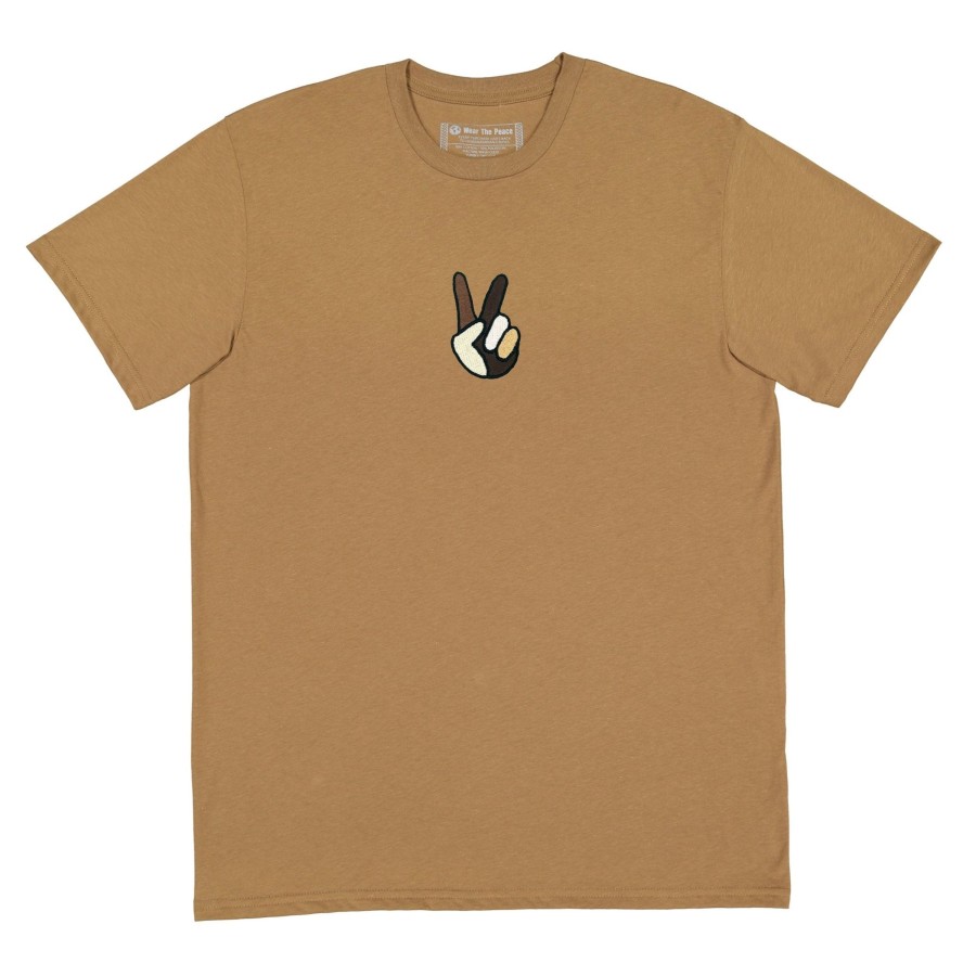 Clothing Wear The Peace | Peace Complexion Embroidered Tee