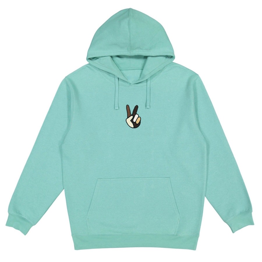 Clothing Wear The Peace | Peace Complexion Embroidered Hoodie