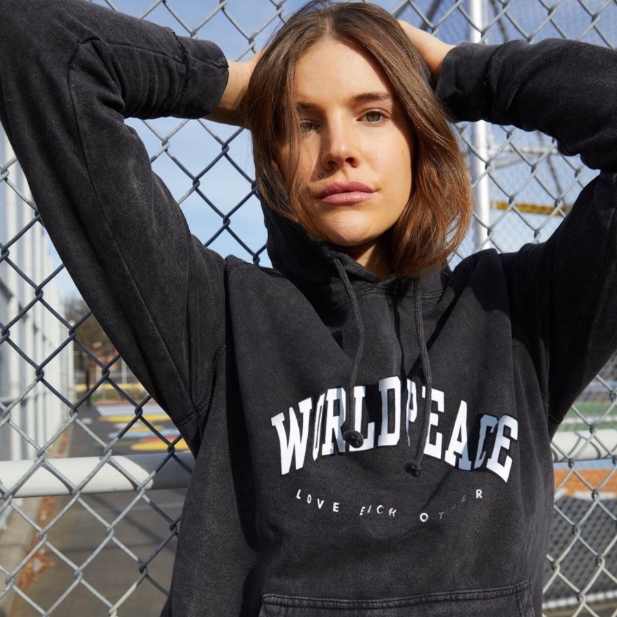 Clothing Wear The Peace | World Peace Vintage Hoodie