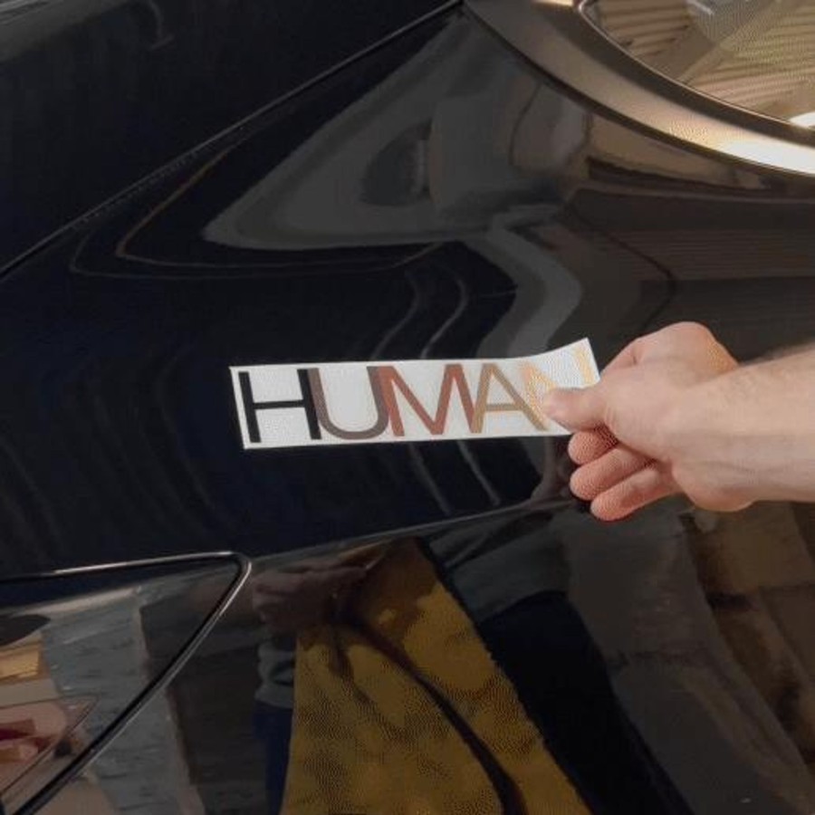 Accessories Wear The Peace | Human Bumper Sticker