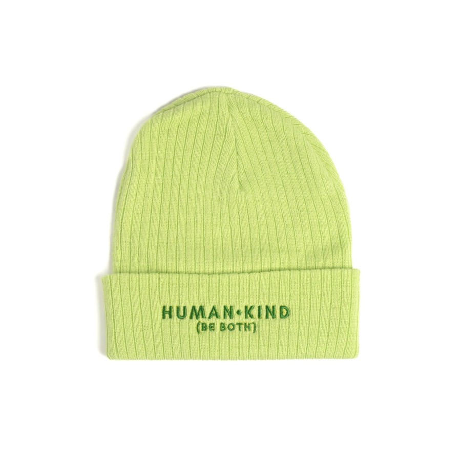 Caps Wear The Peace | Human Kind Embroidered Beanie