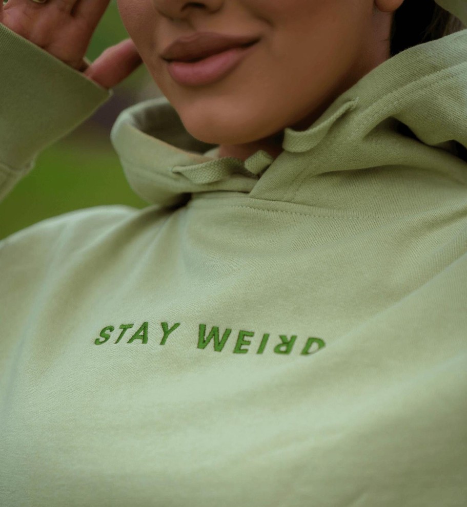 Clothing Wear The Peace | Stay Weird Sage Sweat Suit