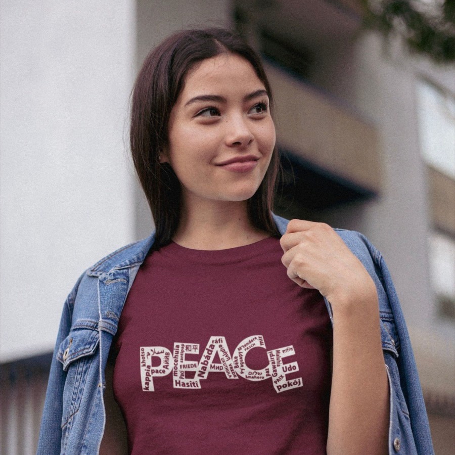 Clothing Wear The Peace | World Language Peace Tee