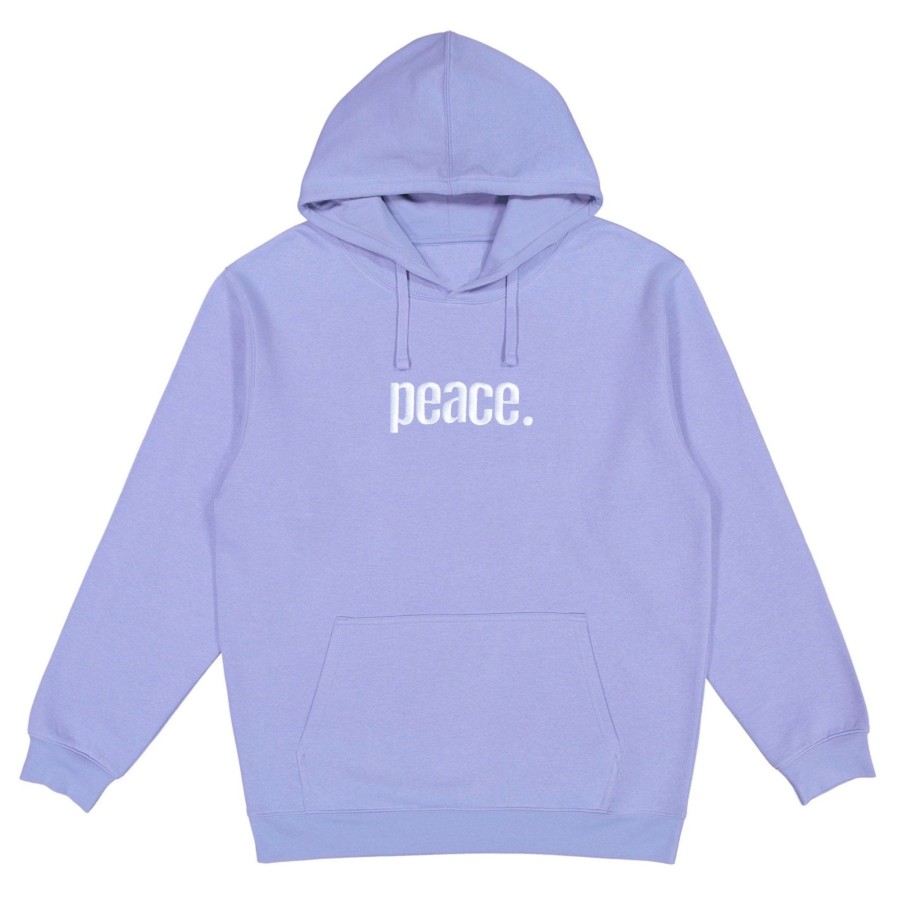 Clothing Wear The Peace | Peace Statement Embroidered Hoodie