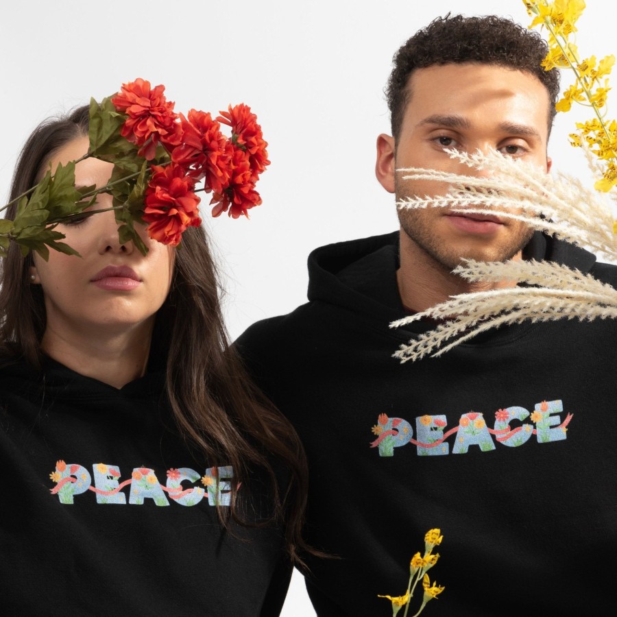 Clothing Wear The Peace | Peace Garden Hoodie